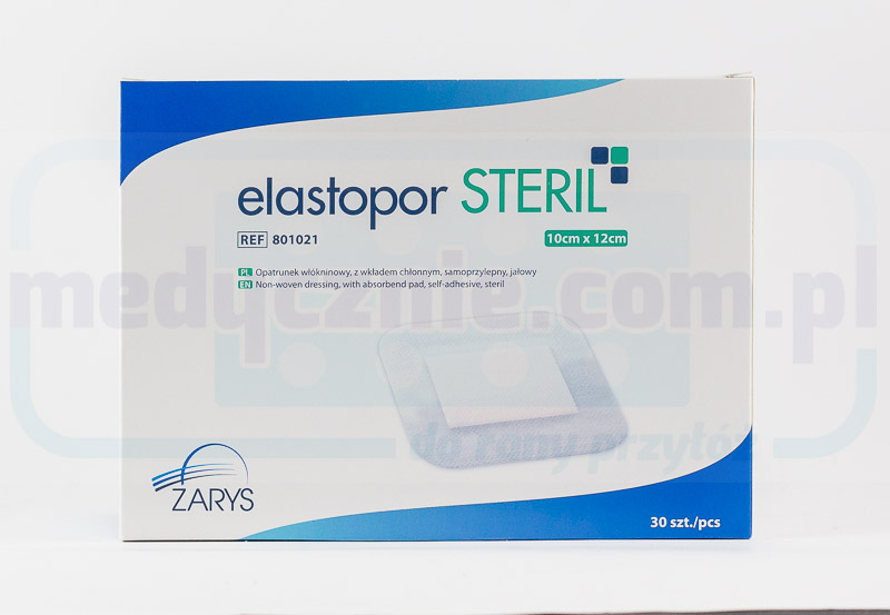 ELASTOPOR Steril 10* 12cm 30 Stück Verband mit Saugeinlage